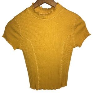 Wild Fable Mustard Croptop Size XS